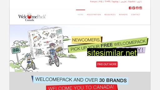 welcomepackcanada.com alternative sites