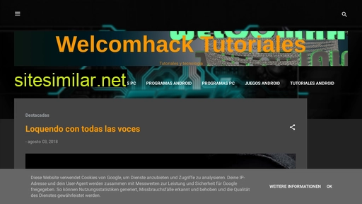 welcomhack.blogspot.com alternative sites
