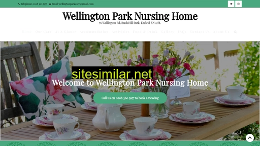 Wellingtonparkcare similar sites