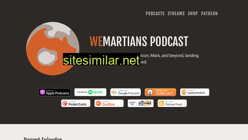wemartians.com alternative sites