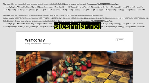 Wemocracy similar sites