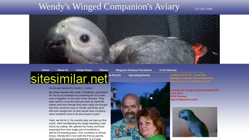 wendyswingedcompanionsaviary.com alternative sites