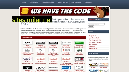 we-have-the-code.com alternative sites