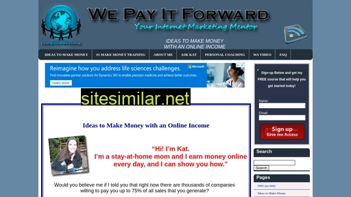 we-pay-it-forward.com alternative sites