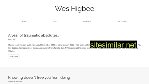 weshigbee.com alternative sites