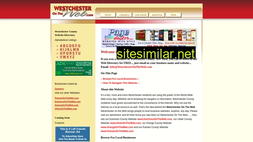 Westchesterontheweb similar sites