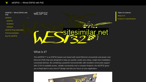 Wesp32 similar sites