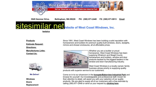 Westcoast-windows similar sites