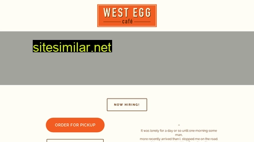 westeggcafe.com alternative sites