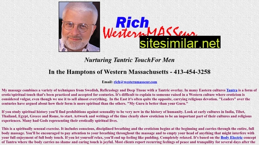 westernmasseur.com alternative sites