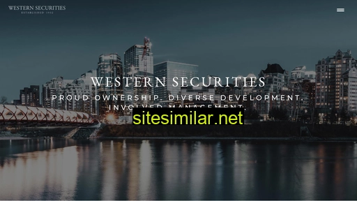 westernsecurities.com alternative sites