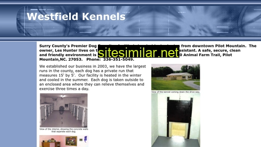 westfieldkennels.com alternative sites