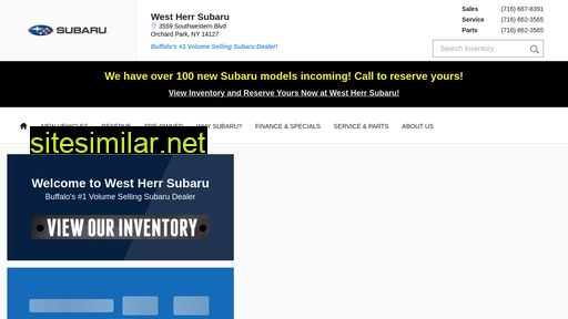 westherrsubaru.com alternative sites