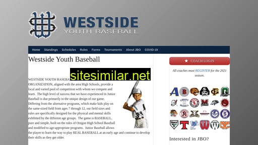 Westsideyouthbaseball similar sites