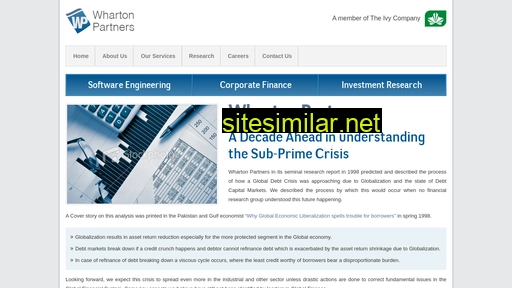 wharton-partners.com alternative sites