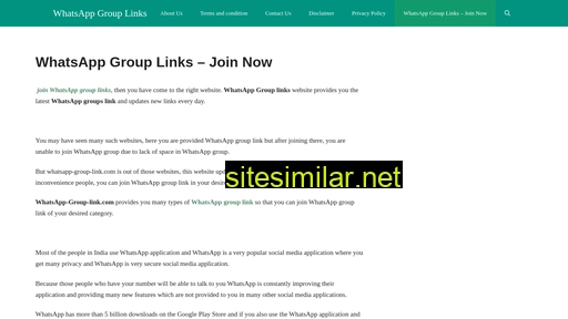 whatsapp-group-link.com alternative sites
