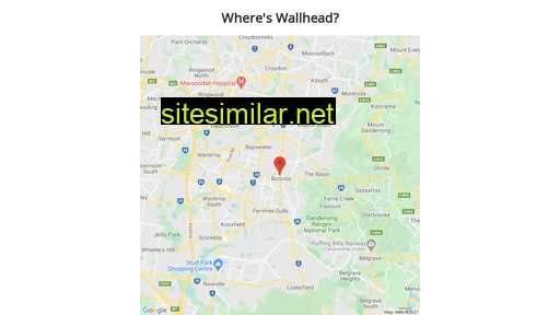 Whereiswallhead similar sites