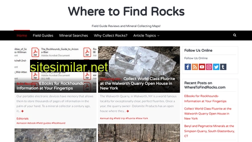wheretofindrocks.com alternative sites