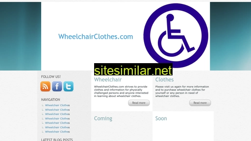 Wheelchairclothes similar sites