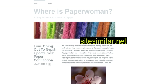 Whereispaperwoman similar sites