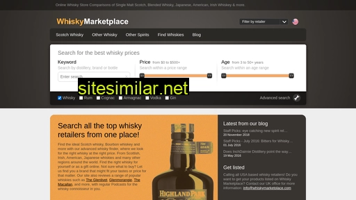 whiskymarketplace.com alternative sites