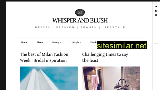 Whisperandblush similar sites
