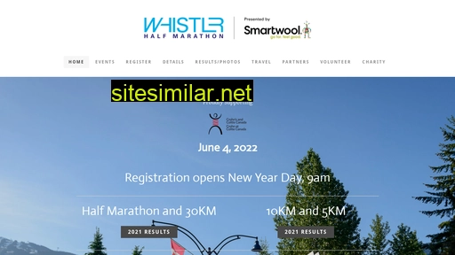 whistlerhalfmarathon.com alternative sites