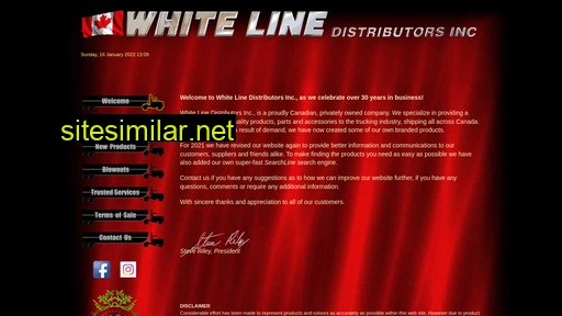 whitelinedist.com alternative sites