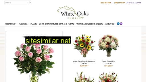 whiteoaksflorist.com alternative sites