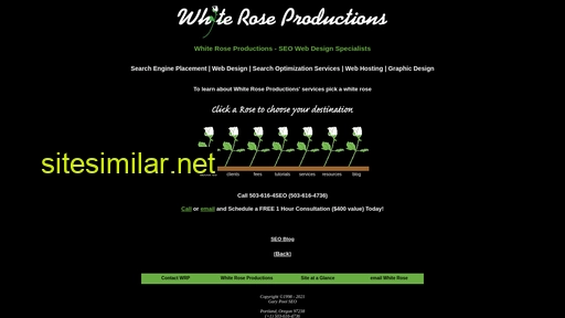 whiteroseproductions.com alternative sites