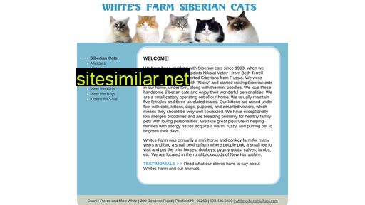 whitesfarm.com alternative sites