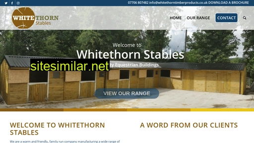 whitethornstables.com alternative sites