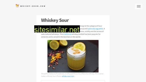 whisky-sour.com alternative sites