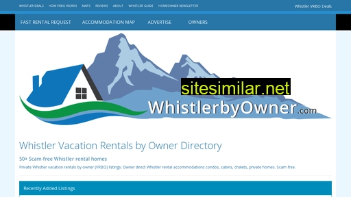 whistlerbyowner.com alternative sites
