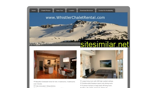 Whistlerchaletrental similar sites
