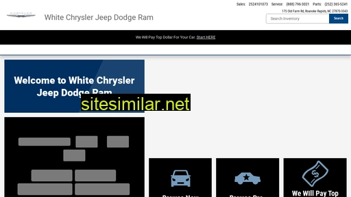 whitechryslerjeepdodge.com alternative sites