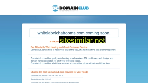 whitelabelchatrooms.com alternative sites