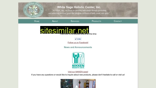 Whitesagecenter similar sites