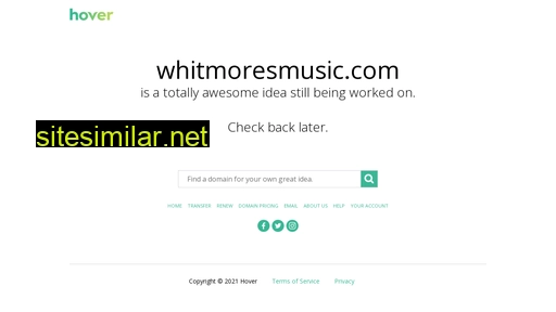 whitmoresmusic.com alternative sites