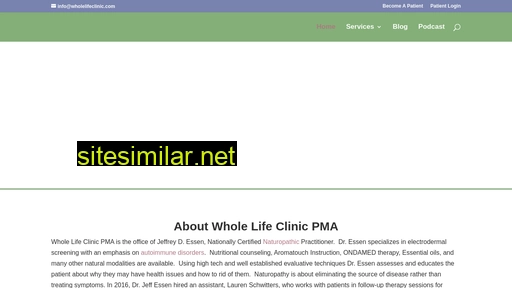 Wholelifeclinic similar sites