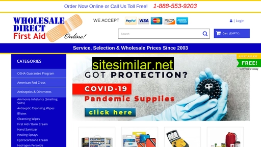 wholesale-direct-first-aid.com alternative sites