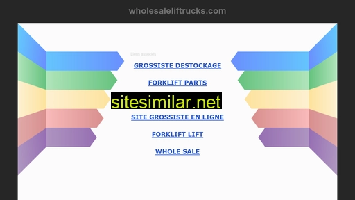 wholesaleliftrucks.com alternative sites