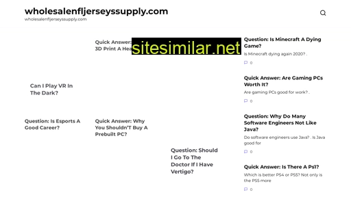 wholesalenfljerseyssupply.com alternative sites