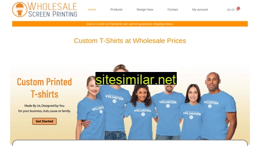 Wholesalescreenprinting similar sites
