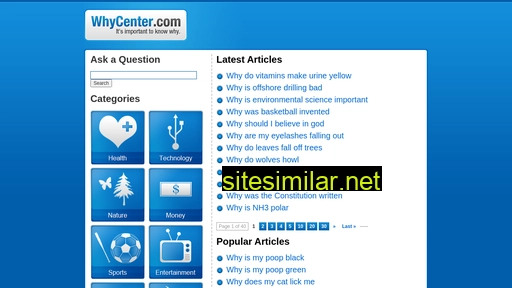 whycenter.com alternative sites