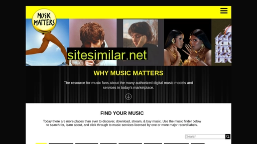 whymusicmatters.com alternative sites