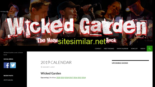 Wickedgardentribute similar sites