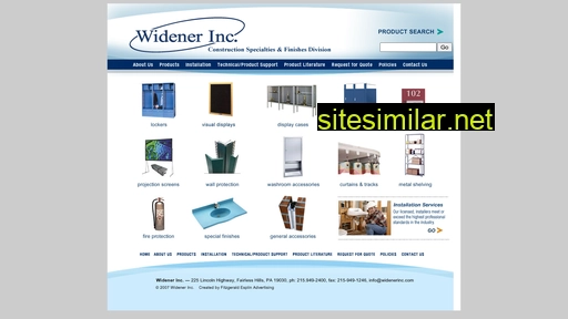 widenerinc.com alternative sites