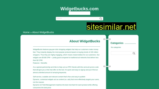Widgetbucks similar sites