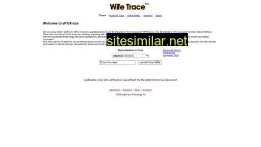 Wifetrace similar sites